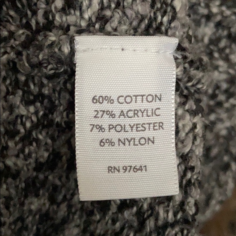 J. Jill Black and Gray Sweater Cardigan - Picture 4 of 5